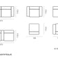 Sofa Vetsak Two Seat Sofa M 2-zits indoor