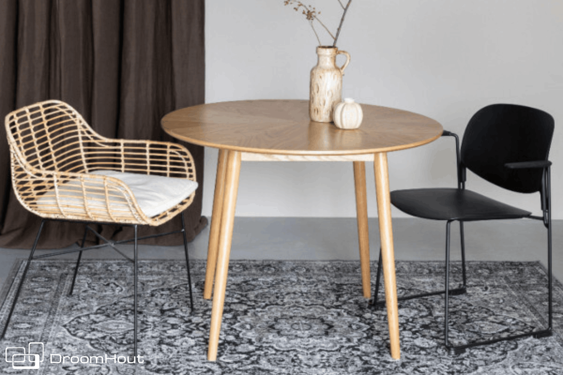 Ronde eettafel DroomHout Fabio