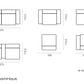 Sofa Vetsak Two Seat Sofa L 2-zits outdoor