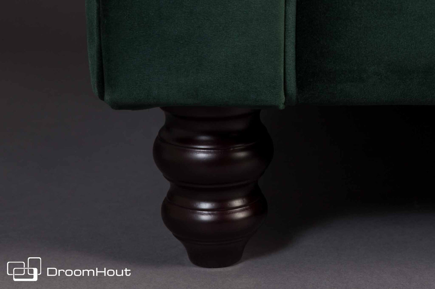 Sofa Dutchbone Chester donkergroen DroomHout