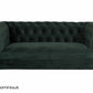 Sofa Dutchbone Chester donkergroen DroomHout