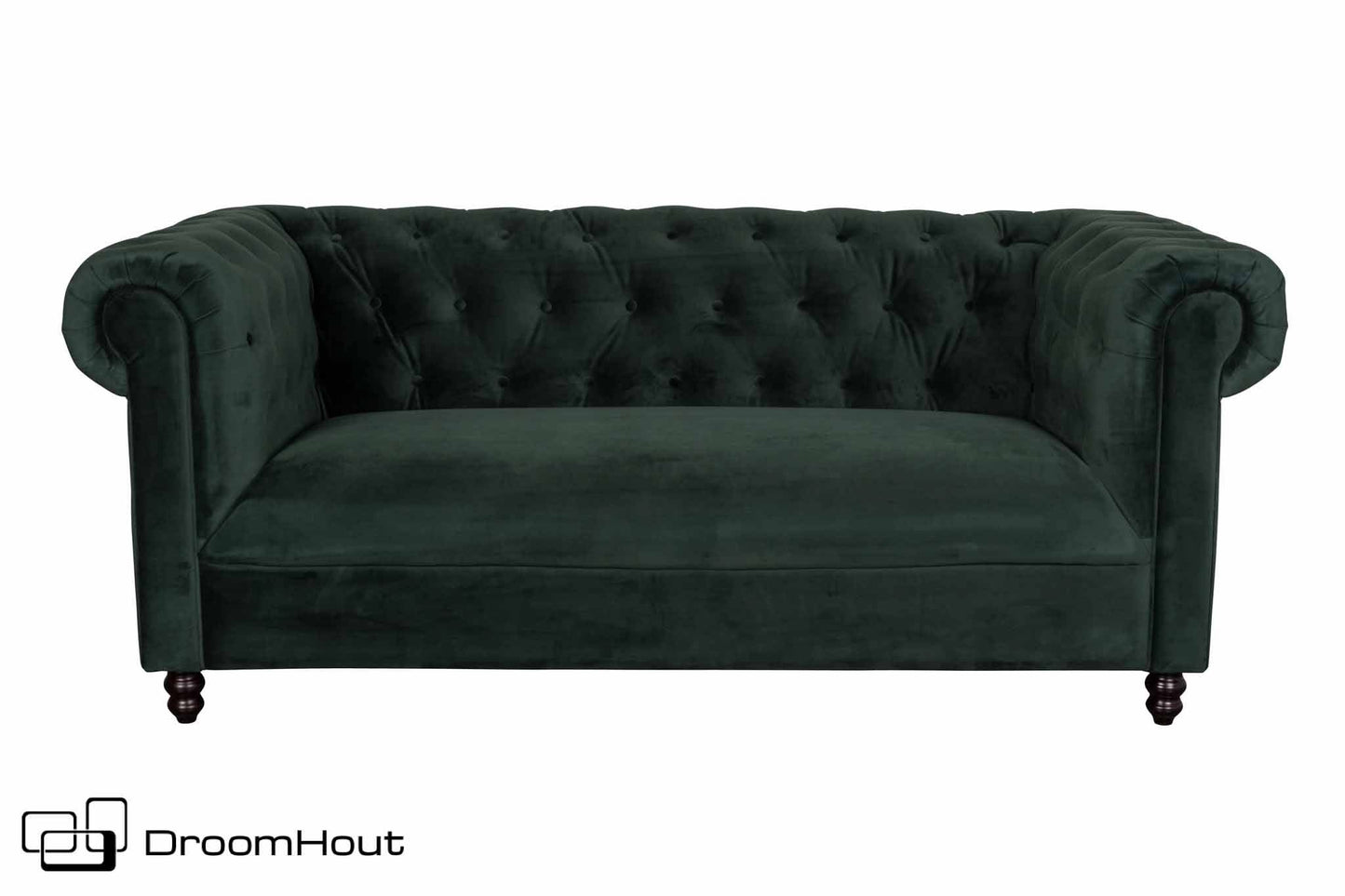 Sofa Dutchbone Chester donkergroen DroomHout