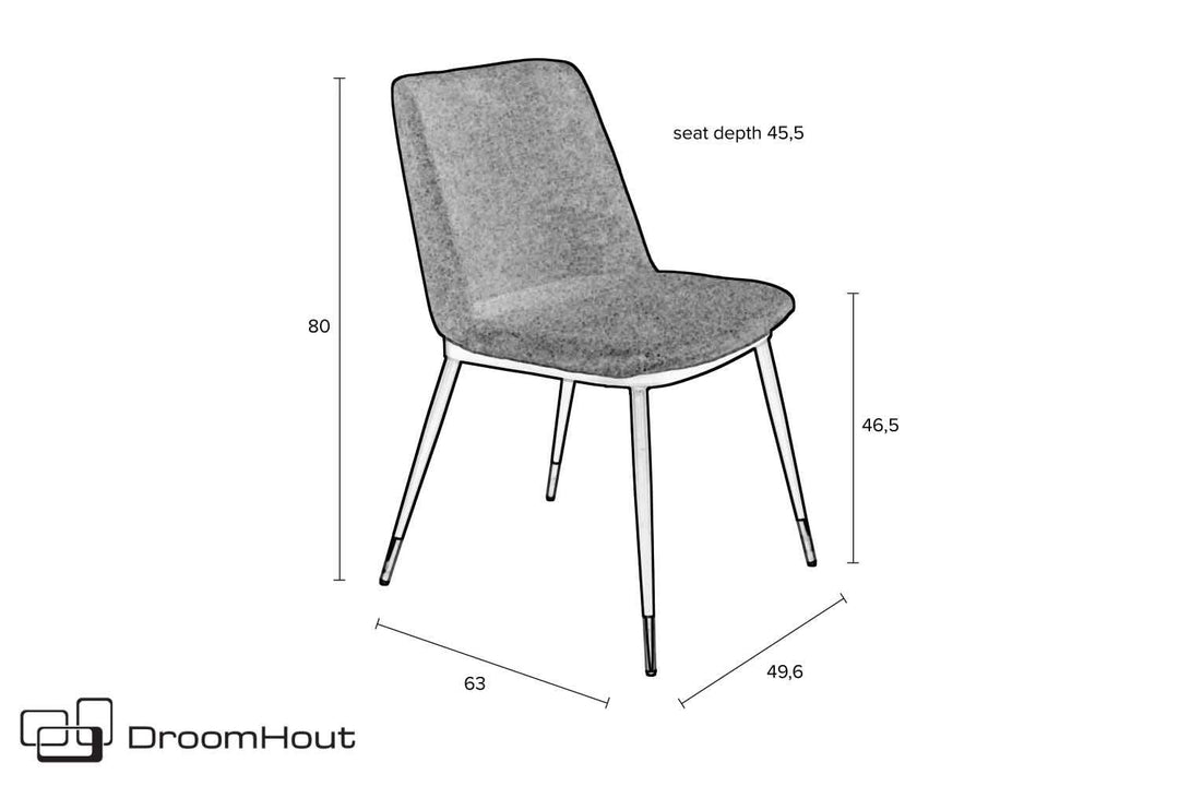 Stoel DREAUM Lionel (per 2)