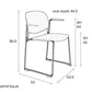 Stoel DREAUM Stacks armchair (per 4)