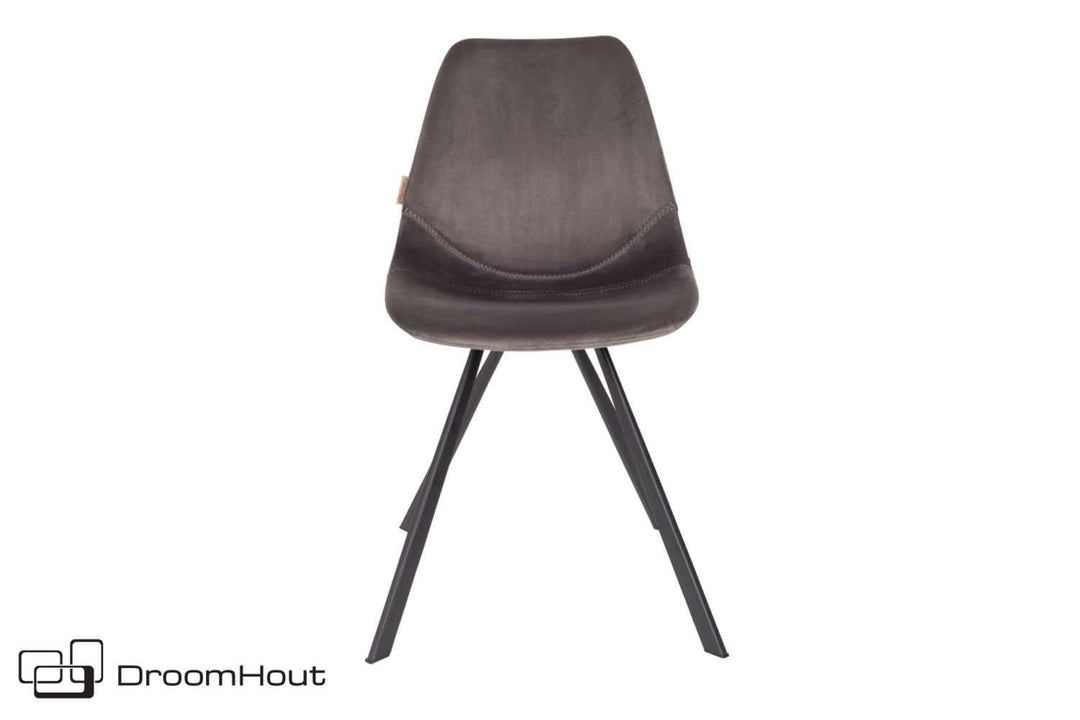 Stoel Dutchbone Franky Chair velvet (per 2)