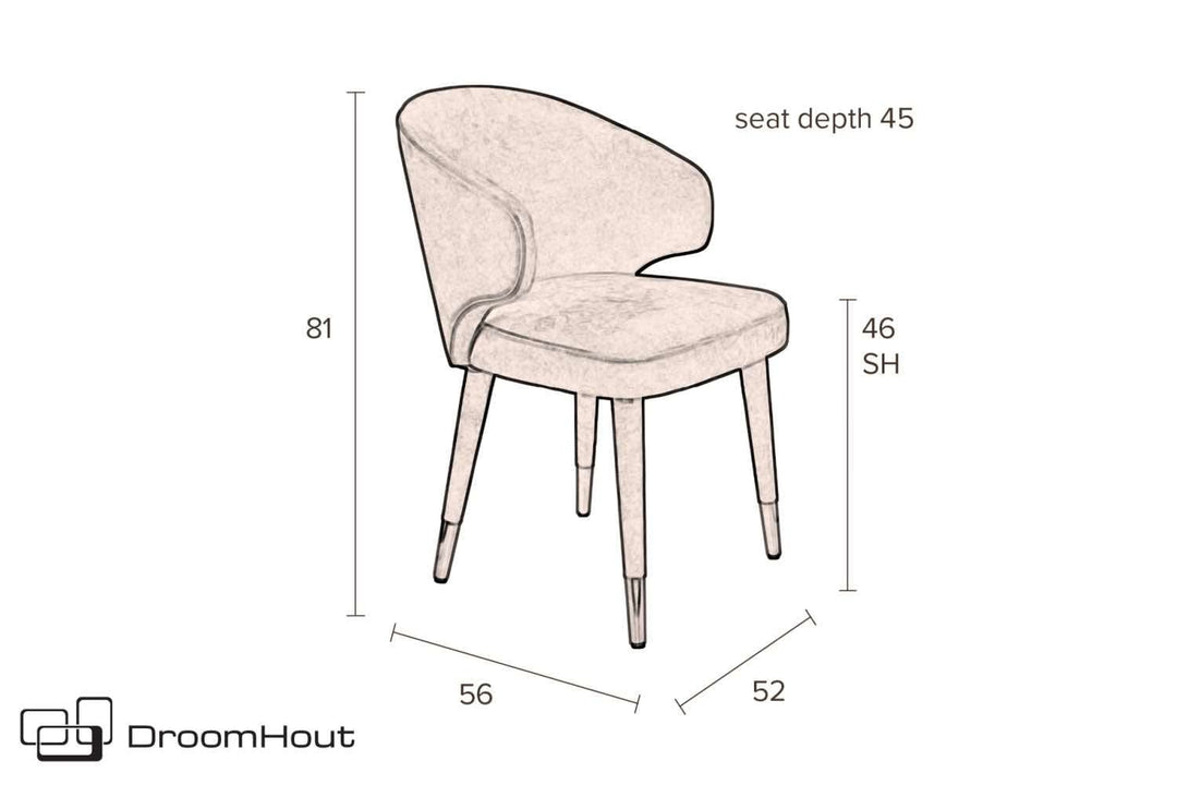 Stoel Dutchbone Lunar