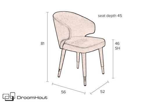 Stoel Dutchbone Lunar