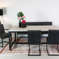Stoel Tower Living Ferro met armleuning