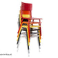 Stoel Zuiver Back to school (per set van 4)