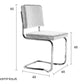 Stoel Zuiver Ridge Kink Rib (per 2)