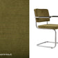 Stoel Zuiver Ridge Rib armchair (per 2)