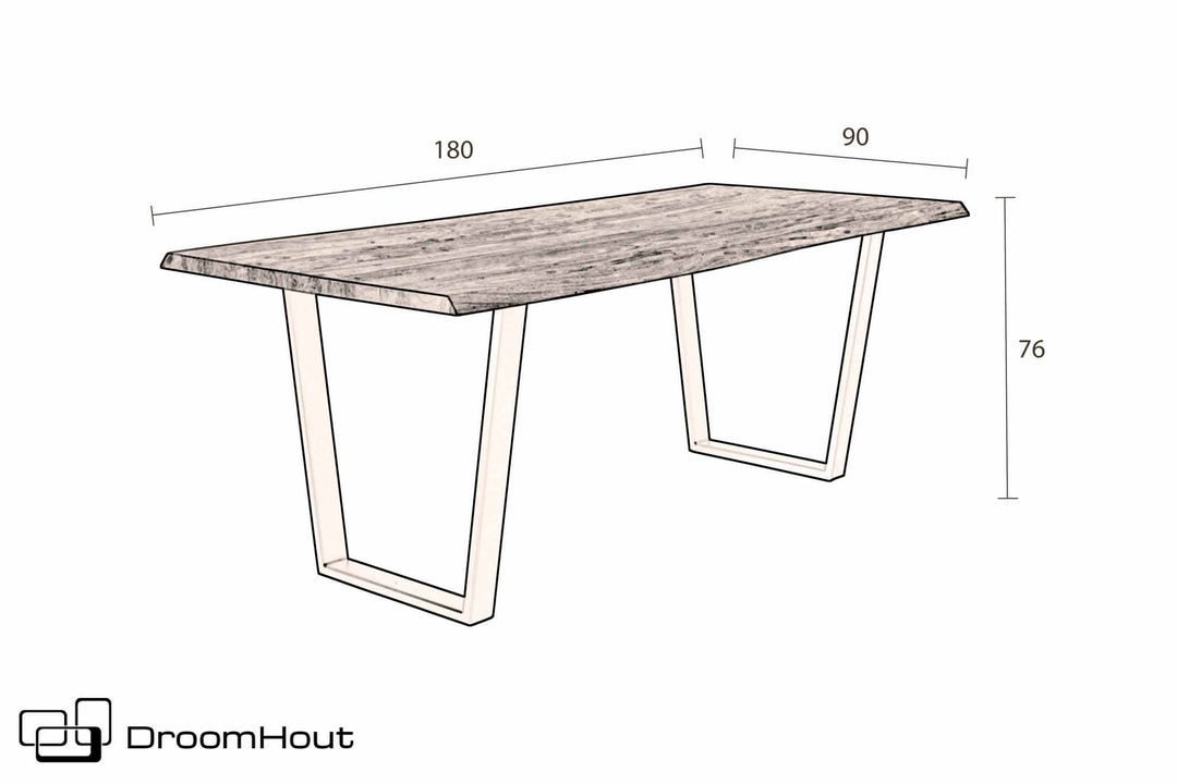 Eettafel Dutchbone Aka