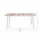 Eettafel Dutchbone Pepper DroomHout