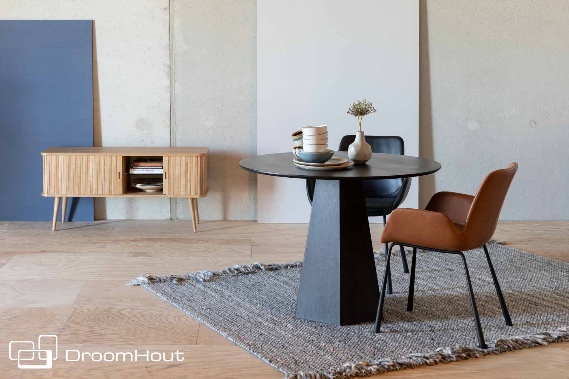 Ronde eettafel Zuiver Pilar