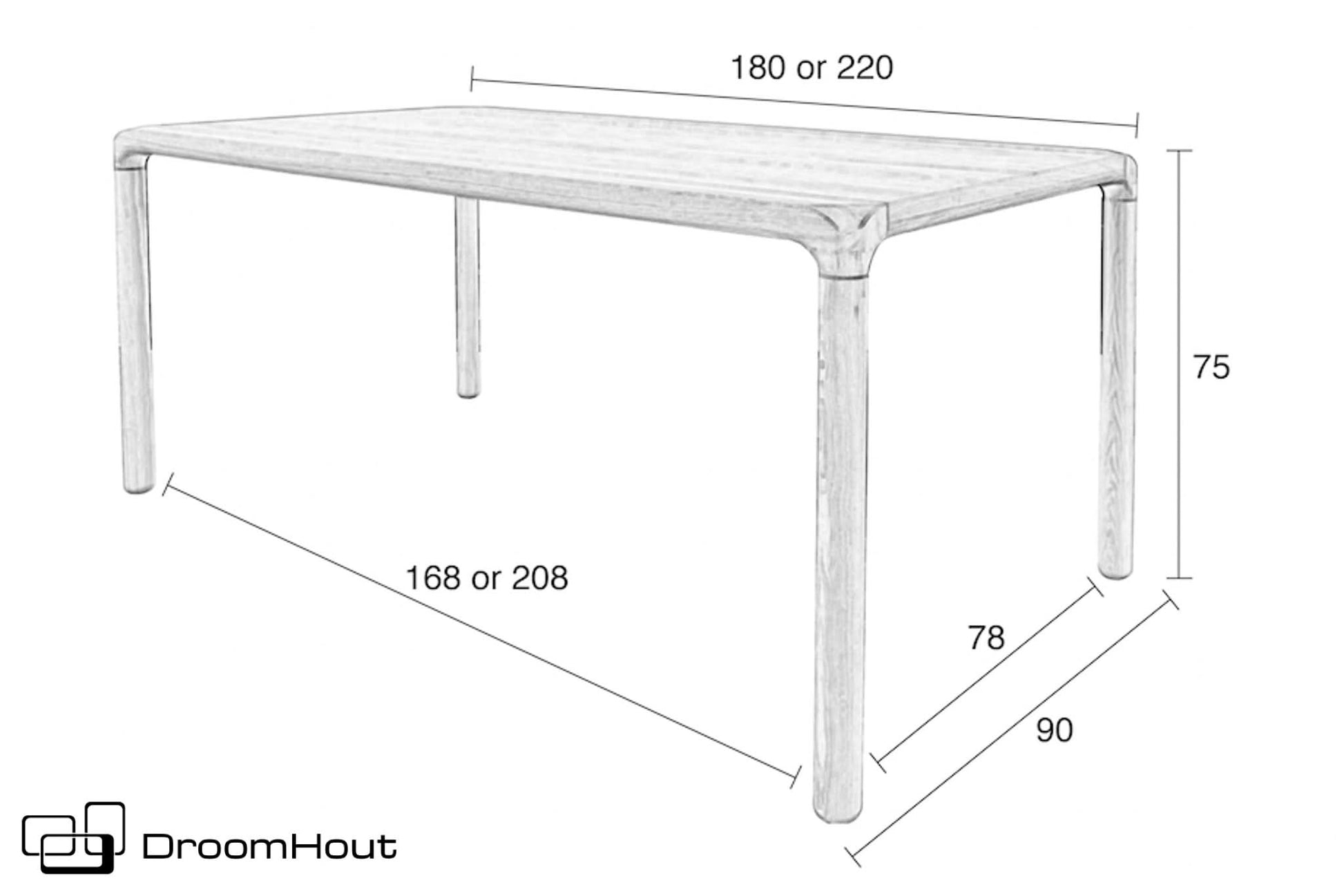 Eettafel Zuiver Storm