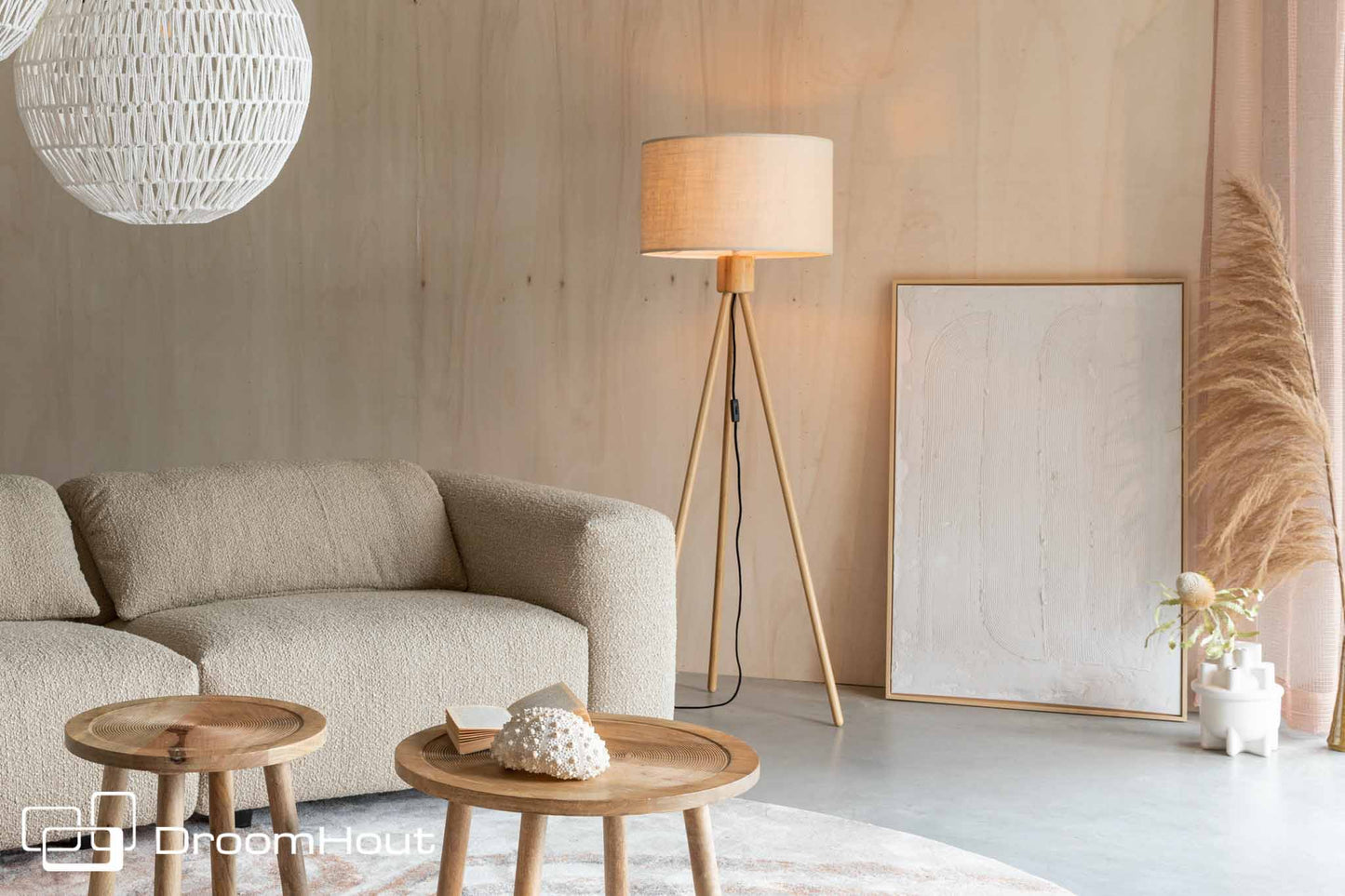Vloerkleed Zuiver Solar rond