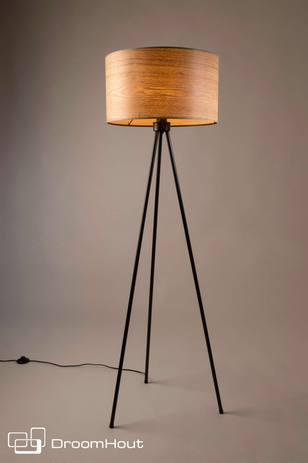 Vloerlamp Dutchbone Woodlamp