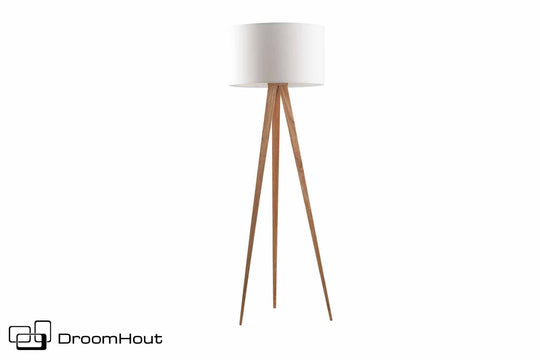 Floor lamp Zuiver Tripod Wood - showroom model
