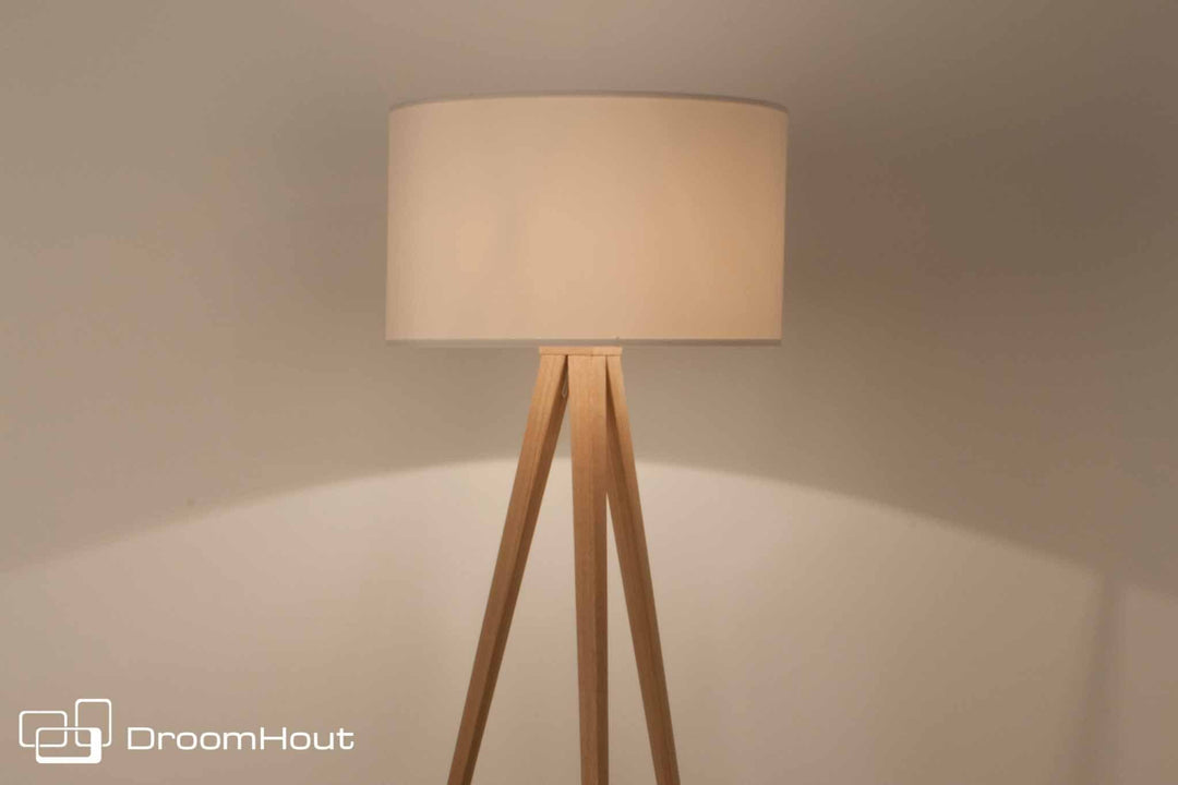 Floor lamp Zuiver Tripod Wood - showroom model