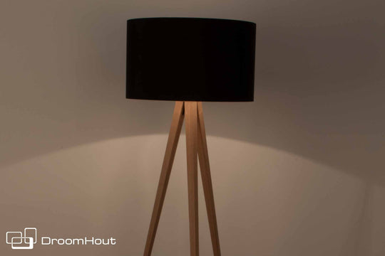 Floor lamp Zuiver Tripod Wood - showroom model