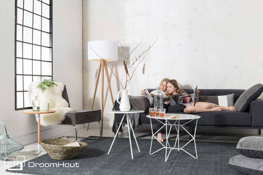 Floor lamp Zuiver Tripod Wood - showroom model