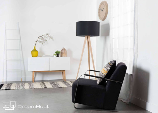 Floor lamp Zuiver Tripod Wood - showroom model