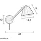 Wandlamp Zuiver Lub
