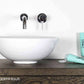 Wastafelkraan Shine inbouw rond chroom
