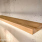 Wandplank massief eiken