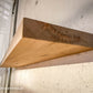 Wandplank massief eiken