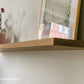 Wandplank massief eiken