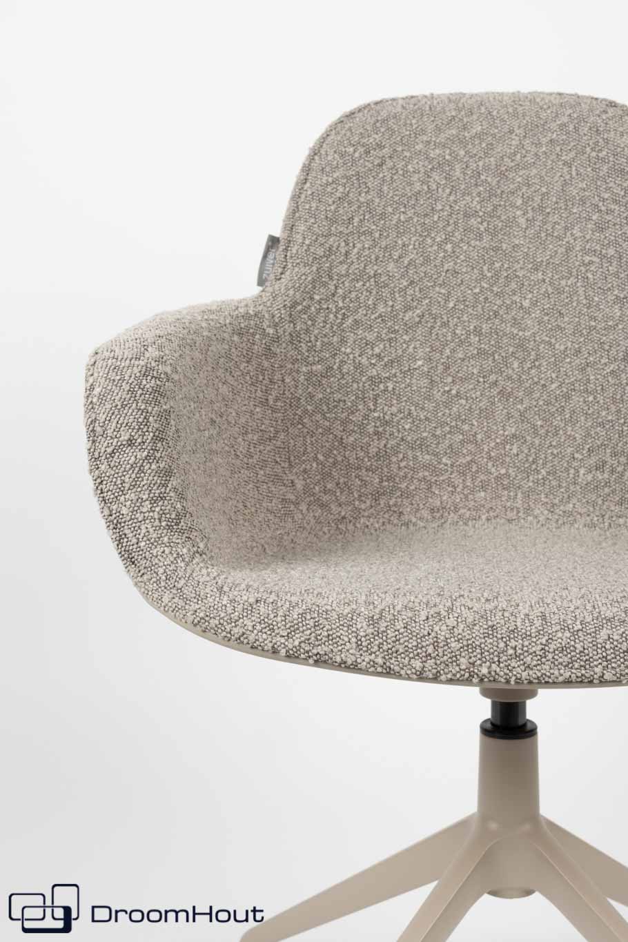 Bureaustoel Zuiver Swivel met armleuningen DroomHout