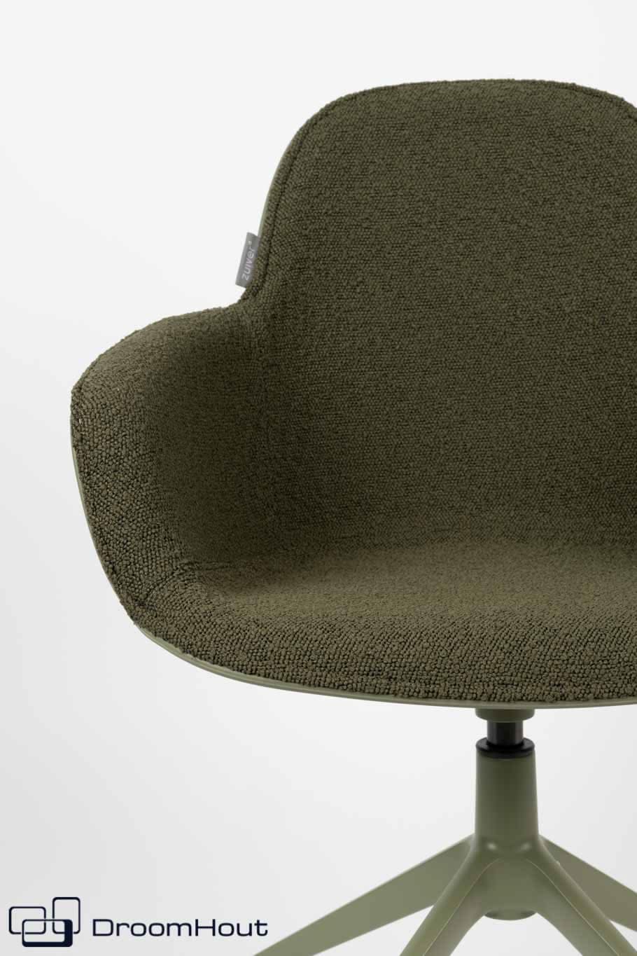 Bureaustoel Zuiver Swivel met armleuningen DroomHout