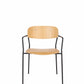Stoel Zuiver Jolien hout (per 2)