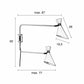 Dubbele Wandlamp Shady Grey Zuiver/DroomHout\